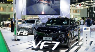 Cận cảnh loạt ô tô điện cực 'chất' của VinFast trước giờ ra mắt thị trường Thái Lan