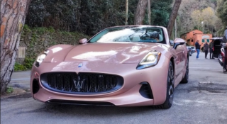 'Hàng nóng' Maserati GranCabrio Folgore bất ngờ lộ diện trước ngày ra mắt
