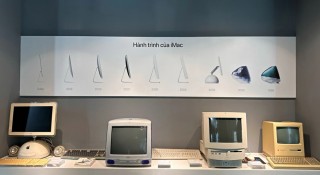 Chiêm ngưỡng dàn máy tính Apple có tuổi đời gần 40 năm tại Hà Nội