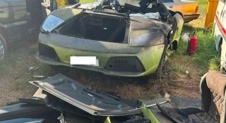 Cận cảnh siêu xe Lamborghini Murcielago nhập lậu bị tiêu hủy khiến nhiều người tiếc nuối