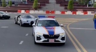 VinFast Lux A2.0 lãnh trọng trách dẫn đoàn 30 siêu xe tham gia Gumball 3000 tại Campuchia