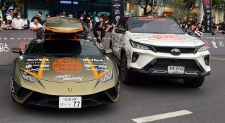 Cận cảnh Toyota Fortuner Legender - Nhân tố lạ trong dàn siêu xe tham dự Gumball 3000 2024