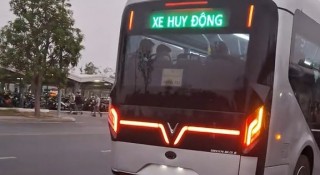 VinFast đang thử nghiệm mẫu xe buýt điện mới có tên Green Bus II?