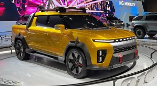 Bán tải điện Musso EV trình làng, cạnh tranh với Kia Tasman