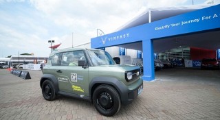 VinFast VF 3 'gây bão' tại Triển lãm Ô tô Quốc tế Indonesia 2025 với hơn 1.500 lượt lái thử
