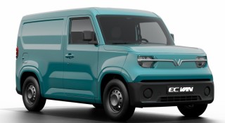 Xe điện chở hàng VinFast EC Van ra mắt: Tải trọng trên 600 kg, chạy tối đa 150 km/sạc