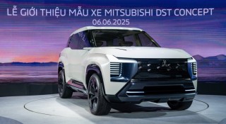 Mitsubishi DST Concept ra mắt khách Việt, dự kiến mở bán bản thương mại vào cuối năm nay