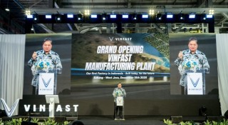 Nhà máy sản xuất xe điện VinFast tại Indonesia chính thức đi vào hoạt động