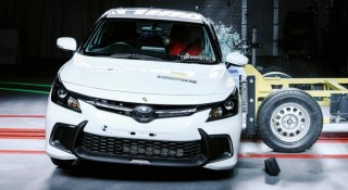 Toyota Starlet 'rớt thảm' trong bài kiểm tra an toàn, thiếu túi khí bên là điểm trừ lớn