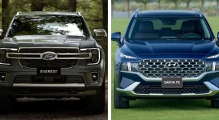 Nên mua Ford Everest hay Hyundai SantaFe trong tầm giá 1,2 tỷ?
