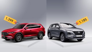 So sánh Mazda CX-8 và SantaFe