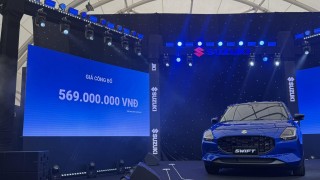 Suzuki Swift 2025 chính thức ra mắt tại Việt Nam: Thiết kế mới, công nghệ an toàn vượt trội, tiêu thụ nhiên liệu chỉ 4,26 L/100km