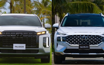 So sánh Hyundai Palisade vs Hyundai SantaFe: Anh em song đấu