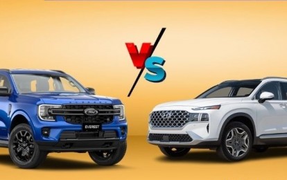 Có trong tay 1,2 tỷ nên chọn Ford Everest hay Hyundai SantaFe?