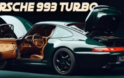 Chiêm ngưỡng siêu phẩm Porsche 993 Turbo trong lớp áo cổ điển đặc biệt