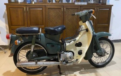 Chiếc Honda Cub của cố nhạc sĩ Trịnh Công Sơn được mua lại với giá 250 triệu đồng