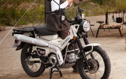 Honda CT125 Hunter Cub ra mắt bản nâng cấp với khả năng trekking vượt trội