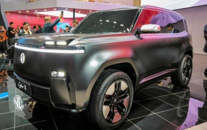 MG Cyber X: SUV điện concept với thiết kế đậm chất Land Rover Defender