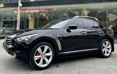 Dù đã khai tử ở Việt Nam, xe sang Nhật Infiniti QX70 10 năm tuổi vẫn giữ giá gần 1 tỷ đồng