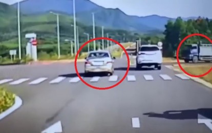 Xe tập lái va chạm ô tô tải tại giao lộ: Ai đúng ai sai?