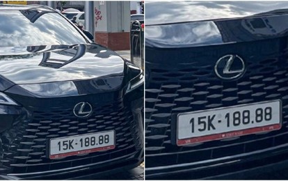 Đại gia Hải Phòng gắn biển tứ quý trúng đấu giá lên Lexus RX350, nhìn thôi đã thấy 'lực'