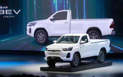 Phiên bản thuần điện của Toyota Hilux sẽ chính thức được vén màn vào năm sau