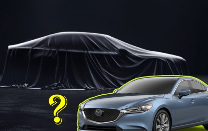 Mazda hé lộ mẫu sedan hoàn toàn mới, liệu có phải là bản chạy điện của Mazda6?