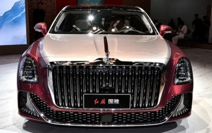 Cận cảnh Hongqi Guoya - sedan hạng sang Trung Quốc mang phong cách Rolls-Royce