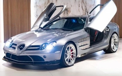 Mercedes-Benz SLR 722 của huyền thoại bóng rổ Michael Jordan được rao bán với giá hơn 16 tỷ đồng