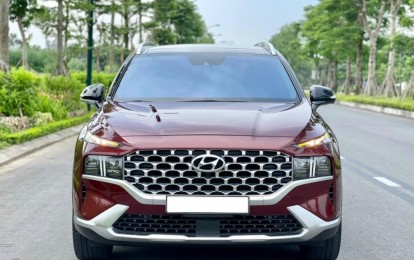 Ngỡ ngàng giá bán lại của Hyundai Santa Fe 2022 sau 2 năm lăn bánh tại Việt Nam