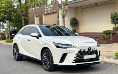 SUV hạng sang Lexus RX 350 2023 lăn bánh 2 năm tại Việt Nam bán lại với giá thể nào?