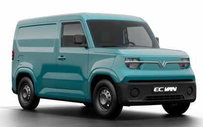 Xe điện chở hàng VinFast EC Van ra mắt: Tải trọng trên 600 kg, chạy tối đa 150 km/sạc