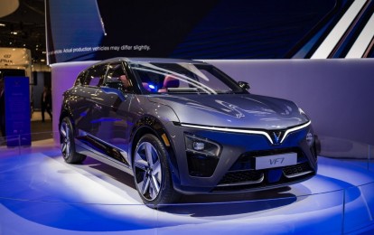 SUV điện VinFast VF 7 giành cú đúp giải thưởng tại Ấn Độ