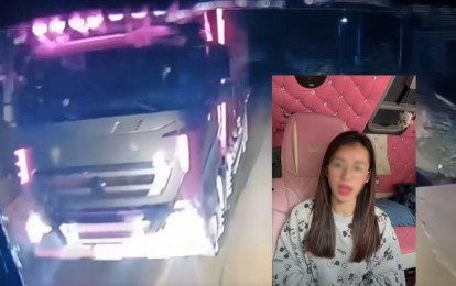 Bị xe ngược chiều nháy đèn, nữ TikToker dừng xe tải giữa đường 'tranh luận' và cái kết