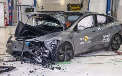 Xe điện 'thống trị' bảng xếp hạng an toàn va chạm châu Âu năm 2025