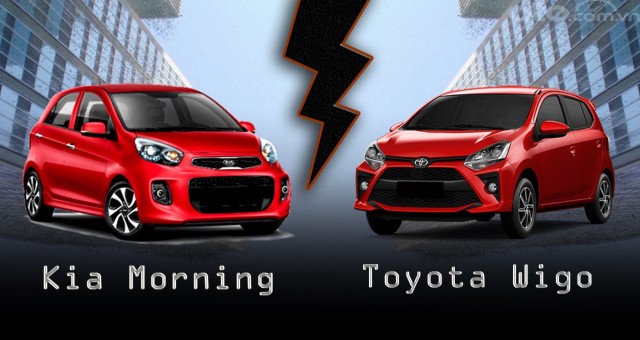 So sánh Toyota Wigo và Kia Morning