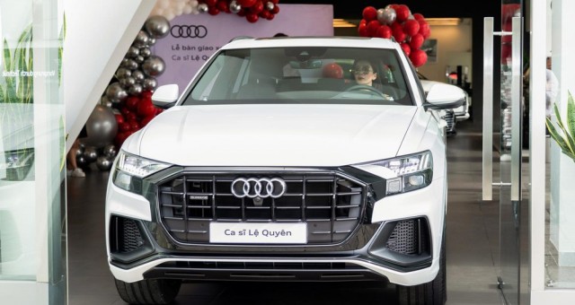 Lệ Quyên gây 'sốt' khi tậu Audi Q8 chính hãng đầu tiên về Việt Nam, giá hơn 5 tỷ đồng