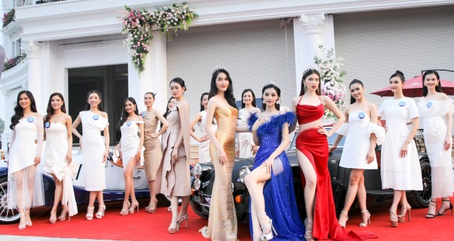 Chiêm ngưỡng loạt ảnh 'người đẹp bên siêu xe' tại Miss World Việt Nam 2022