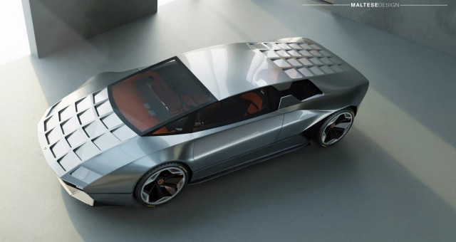 Huyền thoại Lamborghini Bravo được tái sinh qua bàn tay của Marco Maltese