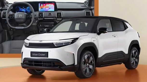 Toyota mở rộng dải sản phẩm SUV điện với Urban Cruiser trong dáng dấp của Suzuki