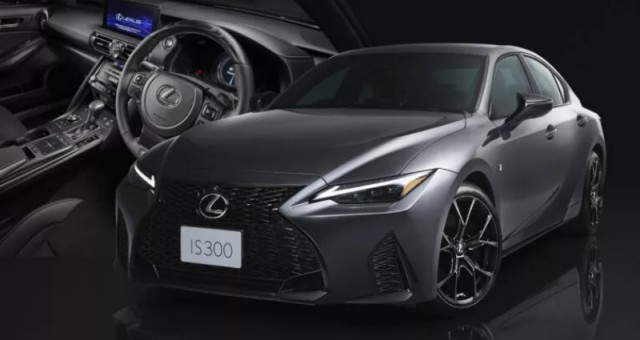Lexus IS300 2025 bổ sung phiên bản 'bóng đêm' đầy quyến rũ