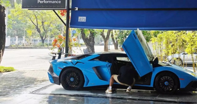 Siêu phẩm Lamborghini Aventador SV duy nhất tại Việt Nam bất ngờ tái xuất sau khi rời khỏi tay chủ cũ Minh Nhựa