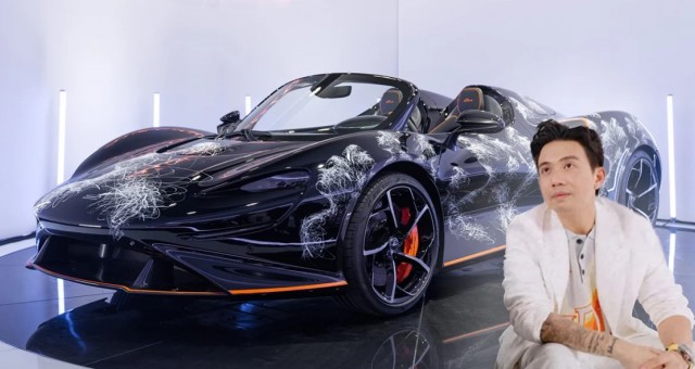 Ý nghĩa đặc biệt của biển số '004.05' mà Minh Nhựa mang cho siêu xe McLaren Elva