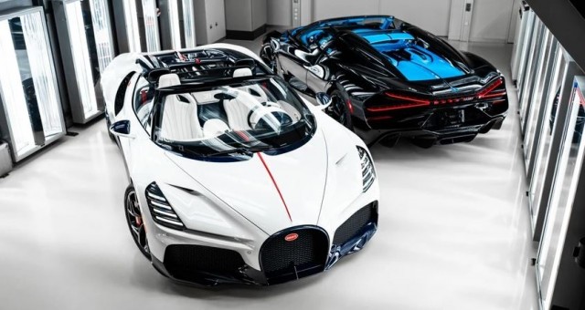 Chiêm ngưỡng cặp đôi siêu xe Bugatti W16 Mistral đầu tiên về tay chủ nhân sau 3 năm ra mắt