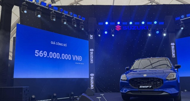 Suzuki Swift 2025 chính thức ra mắt tại Việt Nam: Thiết kế mới, công nghệ an toàn vượt trội, tiêu thụ nhiên liệu chỉ 4,26 L/100km