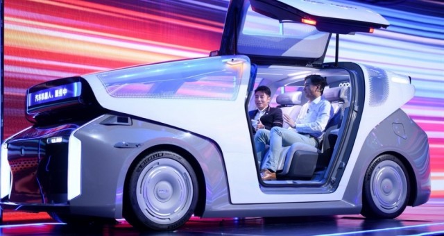 Hãng xe Trung Quốc hé lộ xe điện với hình dáng kỳ lạ, trang bị chip xử lý AI cao cấp