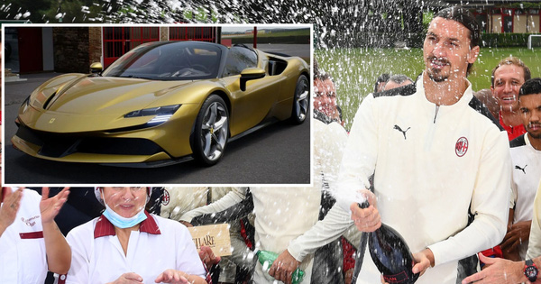 'Gã ngông' Zlatan Ibrahimovic tậu siêu xe Ferrari SF90 Stradale ăn mừng sinh nhật 40 tuổi