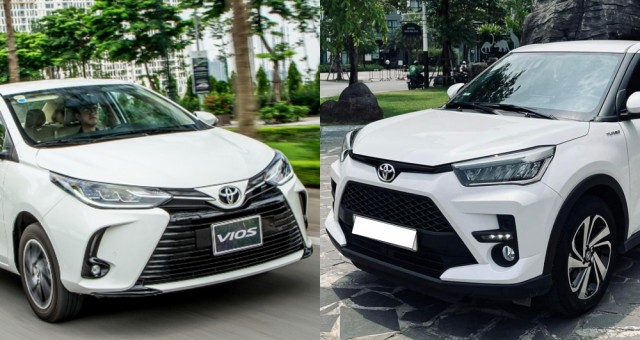 So sánh Toyota Vios G và Toyota Raize: Có 600 triệu chọn xe nào?