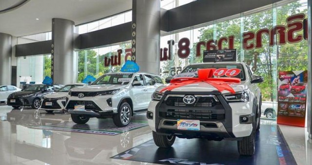 Toyota dẫn đầu toàn thị trường Thái Lan năm 2022, doanh số gấp 3 lần tại Việt Nam