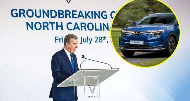 Thống đốc bang Bắc Carolina:' VinFast VF8 là một chiếc xe tuyệt vời... chắc chắn sẽ bán chạy'